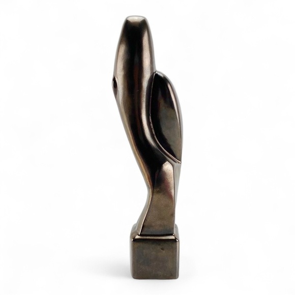 Mid Century Modern Ebony Statue by Esco Products​ - Picture 3 of 5